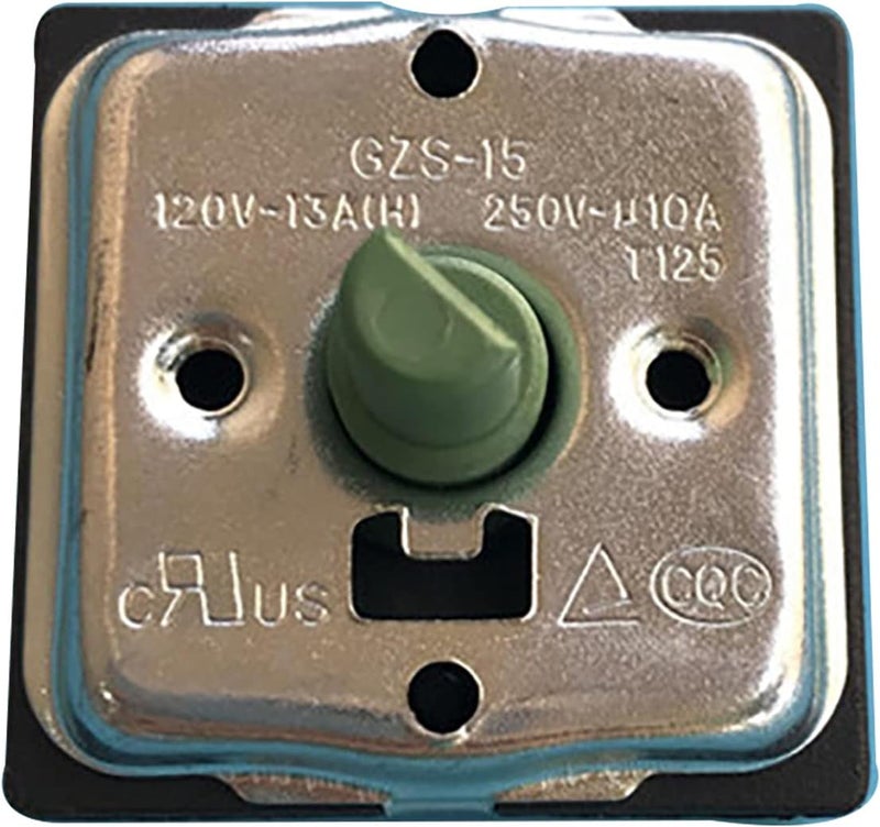 HMHAMA GZS-15 Rotary Switch 4 Position 3 Speed Rotary Electric Heater Switch Fan Speed Selector Switch for Midea Electric Heater Radiator Replacement Part Accessories 10AT125(3 Gear) - Image 1